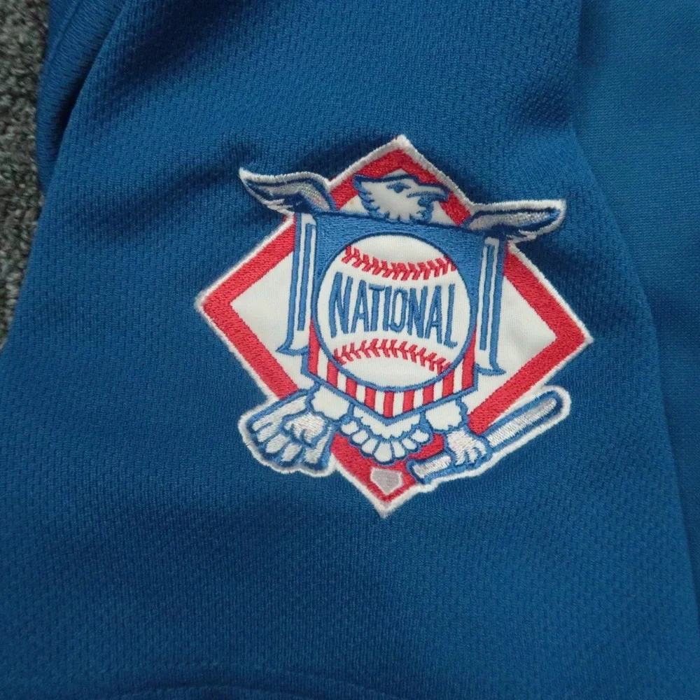 VINTAGE Chicago Cubs Jersey Mens Extra‎ Large Blue Nike Team Embroidered Blank